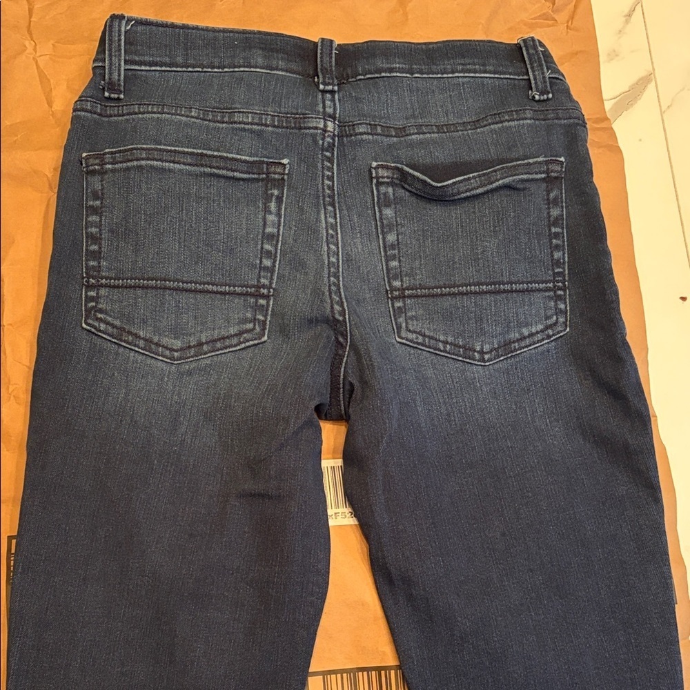 Cat & Jack Kids' Dark Blue Jeans - Picture 4 of 5